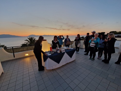 sprejem v hotelu Città del Mare v Terrasinu 